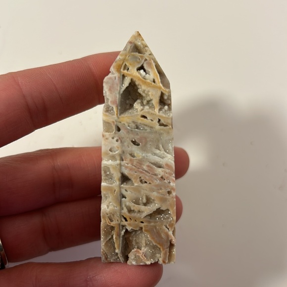 Natural Sphalerite Crystal Cluster Tower - Picture 4 of 11